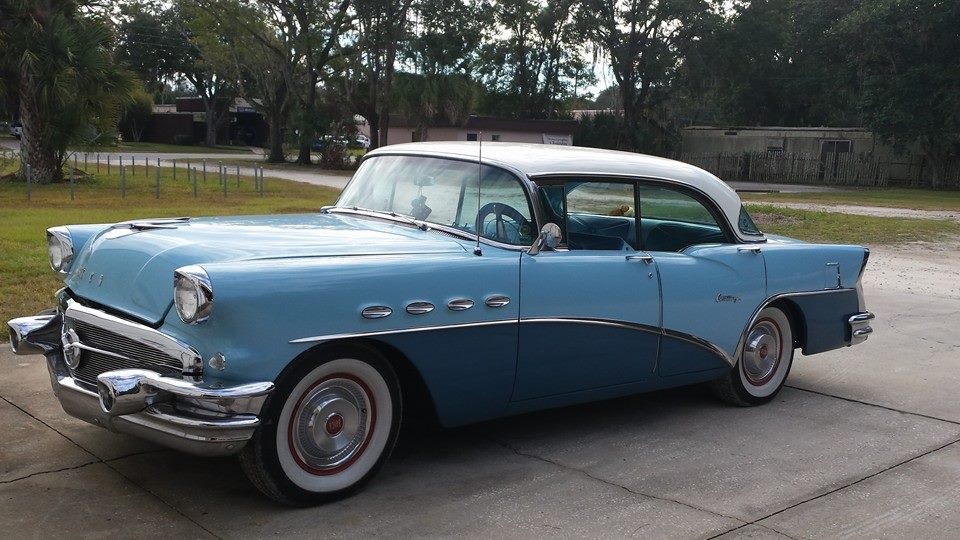 blue classic car in Wildwood, FL