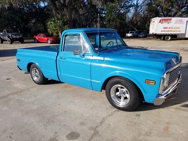 blue classic truck in Wildwood, FL